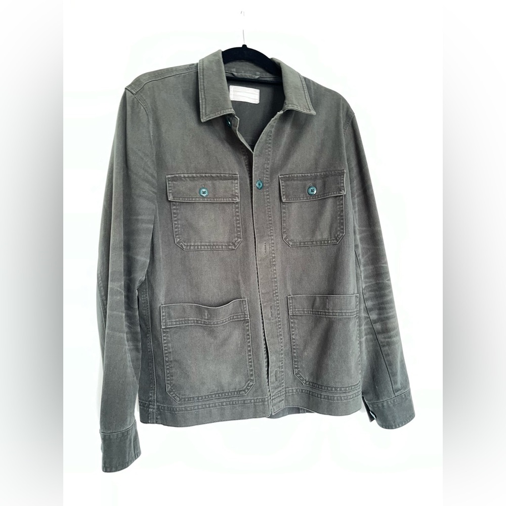 Everlane - The Heavyweight Overshirt - Dark Green (M)